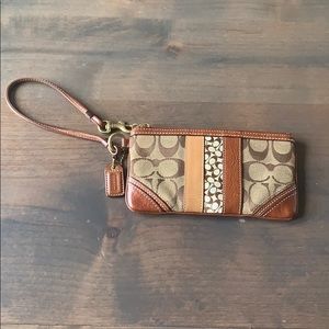 Authentic Coach Wristlet